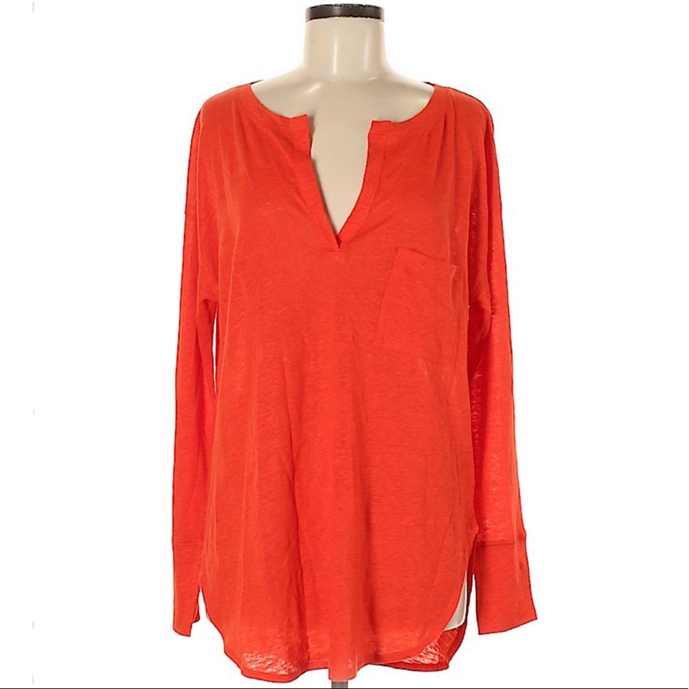 Banana Republic | Vibrant Linen Tunic Top